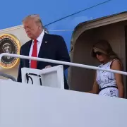 Trump arrib� a Roma para despedir a Francisco y dialogar comercialmente