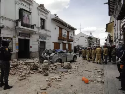 El temblor sorprendi� a las viviendas ecuatorianas que no se caracterizan por ser antis�smicas.