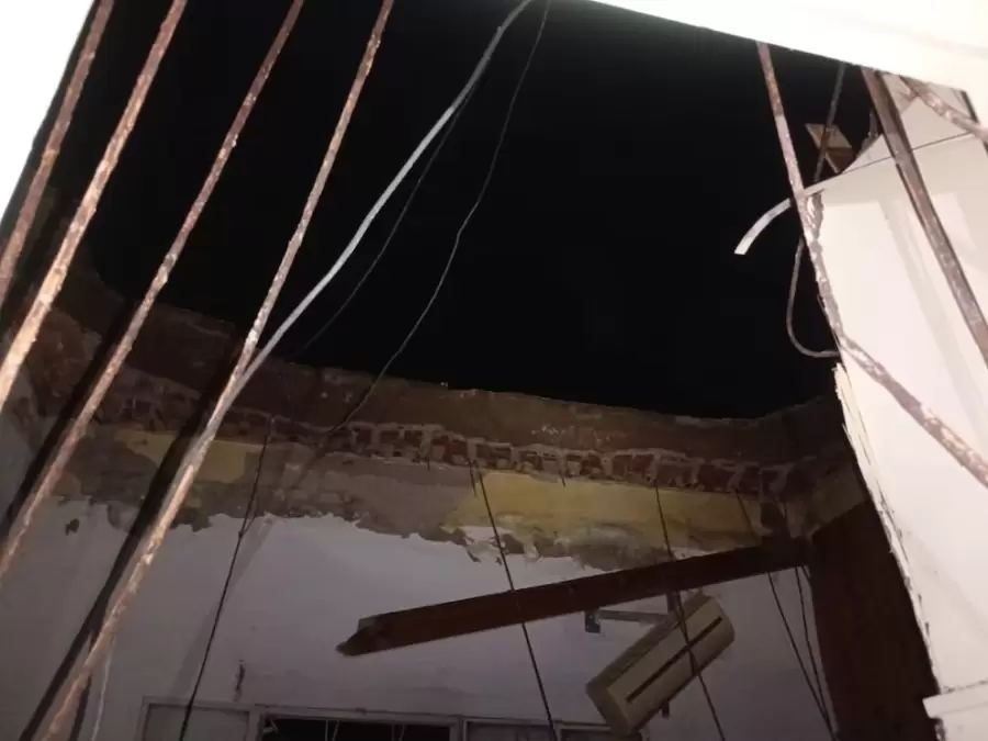 Se cay� el techo en C�rdoba