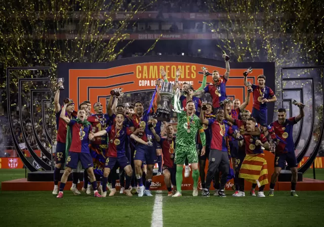 Barcelona campe�n de la Copa del Rey