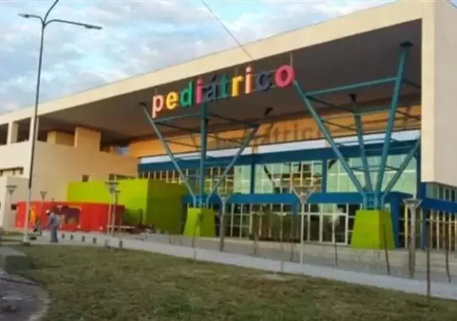 Hospital Pedi�trico de Resistencia Chaco/ Fuente: X