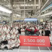 Honda Argentina celebr� el mill�n y medio de motos fabricadas en el pa�s