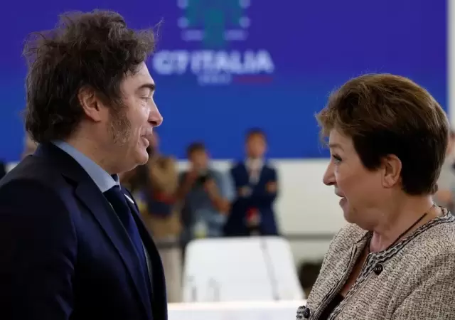 Milei y Gueorguieva tienen un buen feedback institucional, pero no al punto de ser aliados pol�ticos.