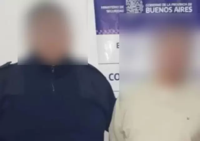 El presunto agresor fue detenido  en el lugar del hecho. Fuente: 0223.