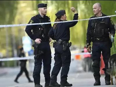 Una tranquila ciudad del norte de Suecia fue epicentro de una cruenta balacera.