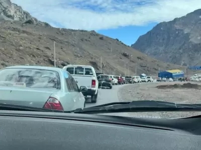 Demoras en el paso a Chile.