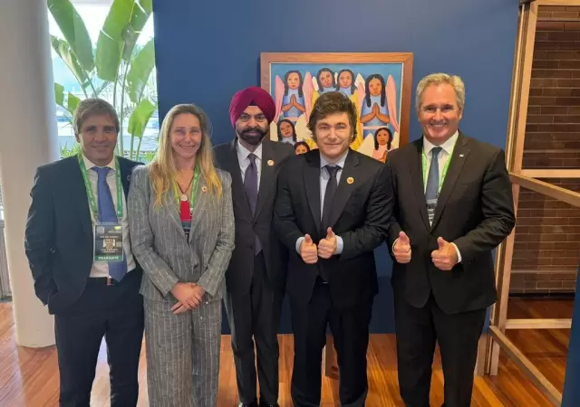El presidente del Banco Mundial en su visita a Argentina