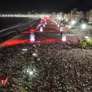 Lady Gaga cantó para dos millones en Río mientras la policía desarticulaba un atentado de bomba