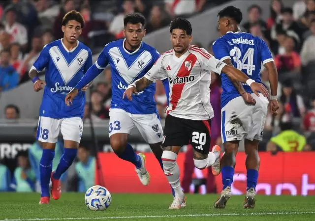 River venci� a V�lez/ Fuente: Prensa River Plate