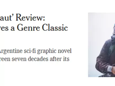 El Eternauta en The New York Time.