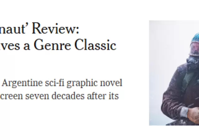 El Eternauta en The New York Time.