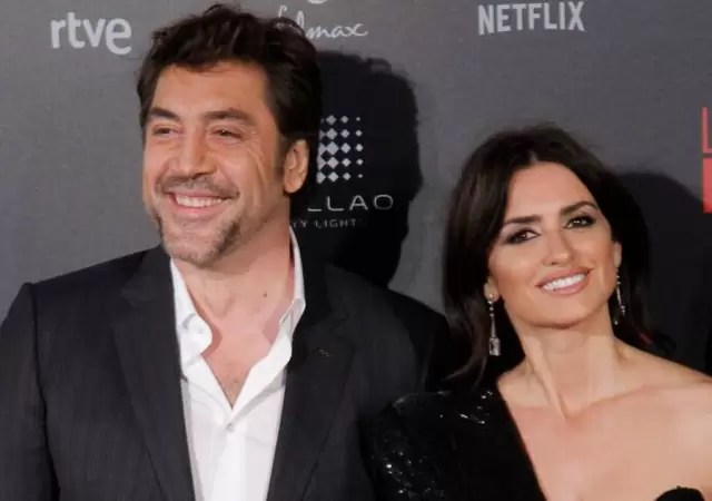 Javier Bardem y Pen�lope Cruz.
