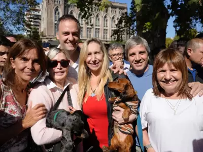 Patricia Bullrich con referentes de LLA.