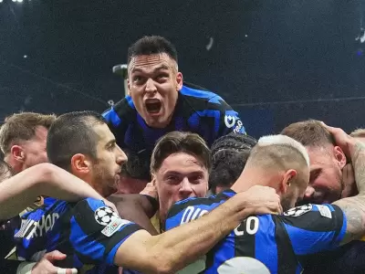 Lautaro marc� un gol y le cometieron un penal