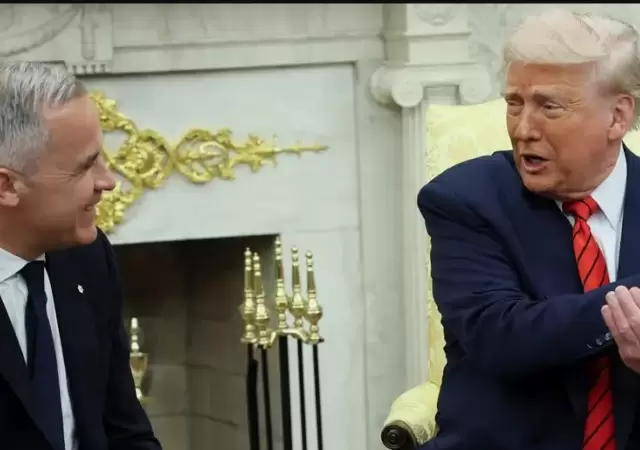 Trump no afloja en insistir que Canad� sea su estado n�mero 51.