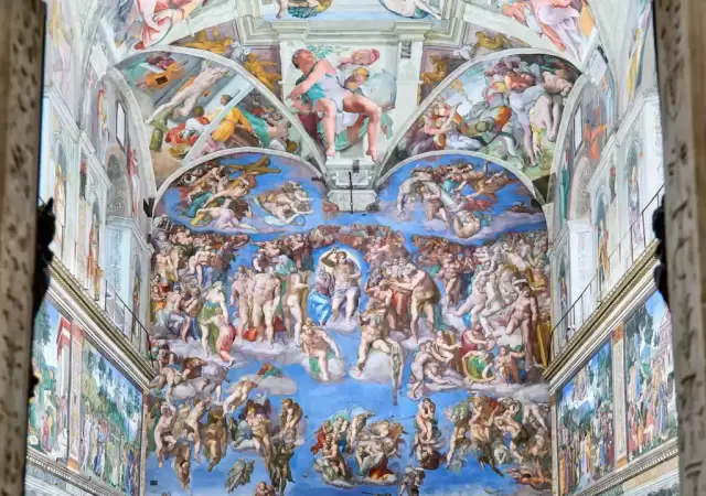 Juicio final de Capilla Sixtina.