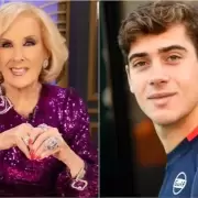 Gracioso ida y vuelta entre Mirtha Legrand y Franco Colapinto tras ser confirmado en Alpine