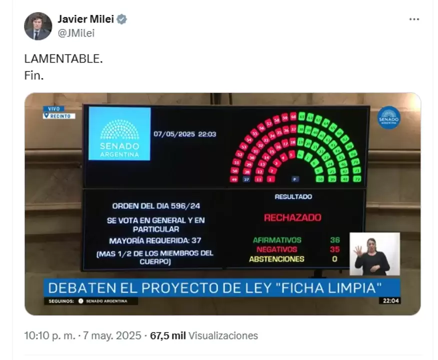 ficha limpia