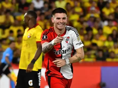 Mastantuono la gran figura de River.