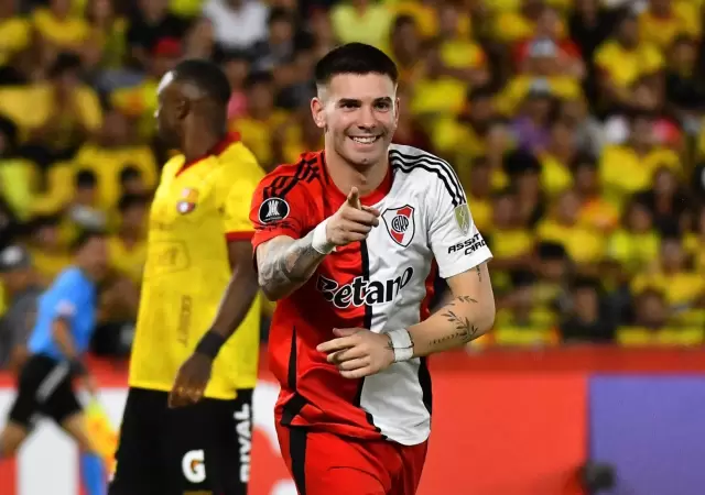 Mastantuono la gran figura de River.