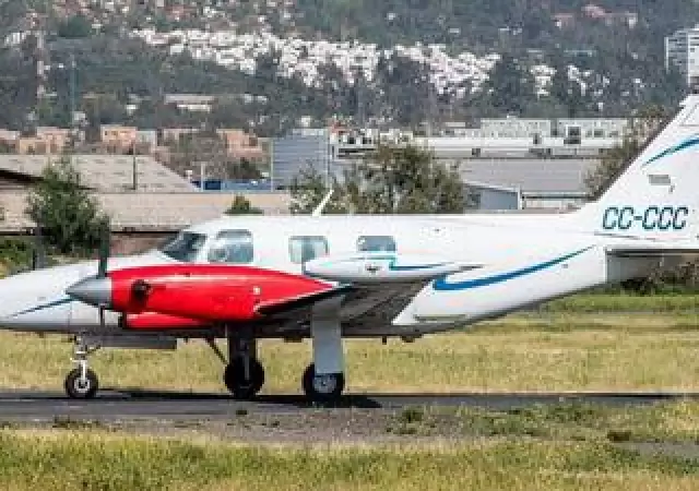 As� era la avioneta siniestrada.