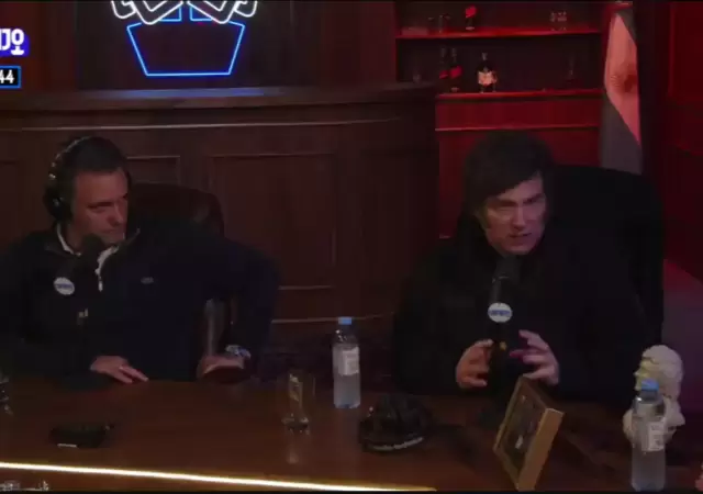 Entrevista de Milei con el Gordo Dan