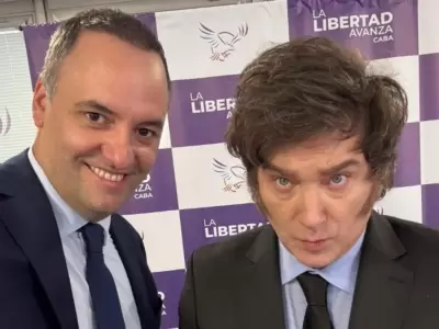 Manuel Adorni es la apuesta de Javier Milei en las elecciones porte�as. (Foto: web)