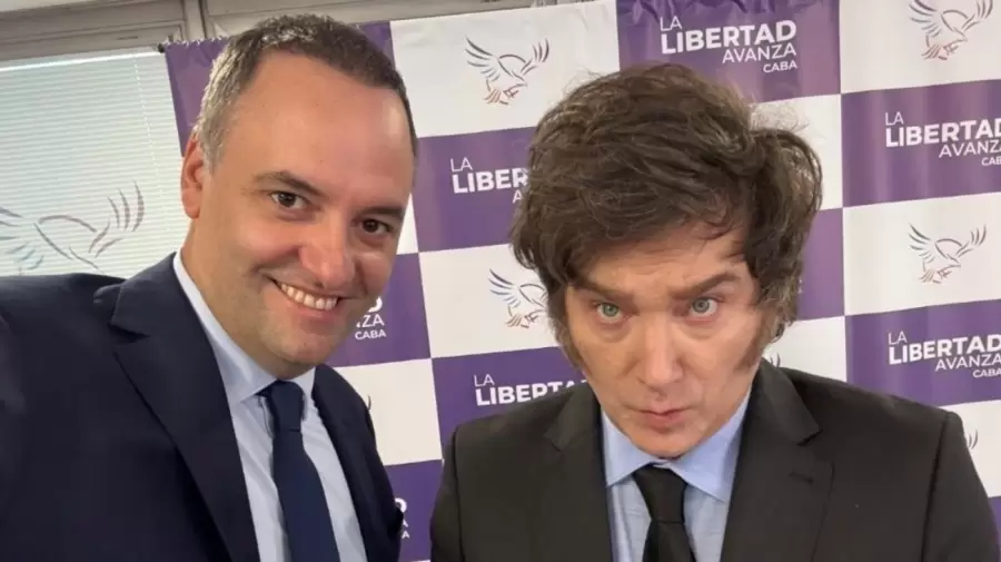 Manuel Adorni es la apuesta de Javier Milei en las elecciones porte�as. (Foto: web)