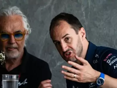 Flavio Briatore y Oliver Oakes no ten�an una buena relaci�n./