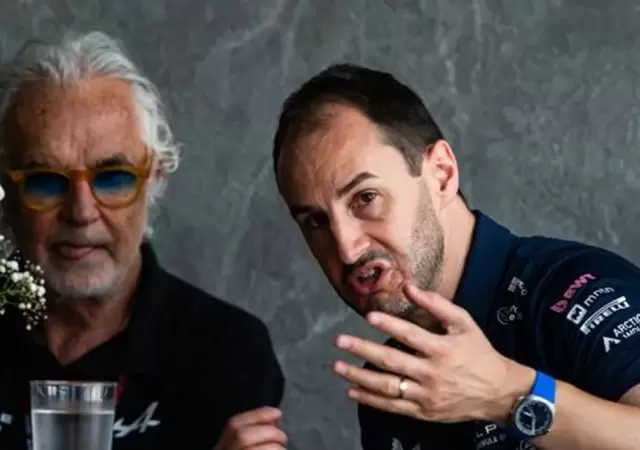 Flavio Briatore y Oliver Oakes no ten�an una buena relaci�n./