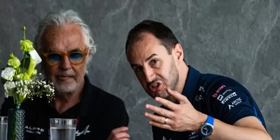 Flavio Briatore y Oliver Oakes no ten�an una buena relaci�n./
