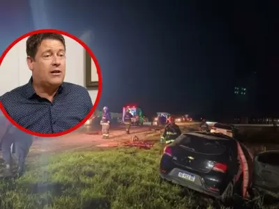 El lugar del accidente de Briner