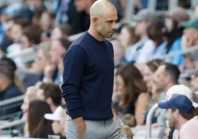 Tras la derrota del Inter Miami, Mascherano se hizo cargo: "La responsabilidad es toda m�a"