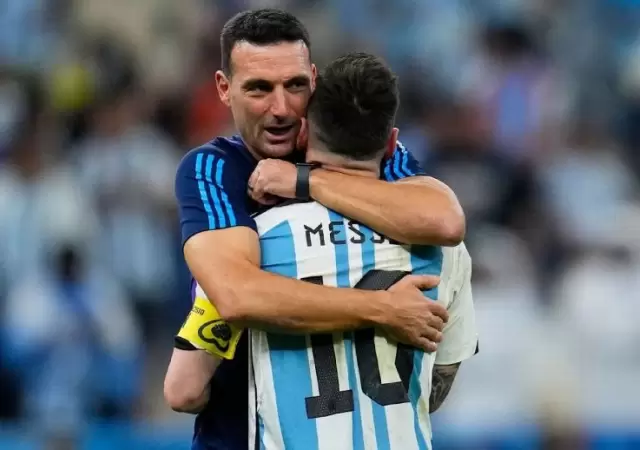 Scaloni y Messi, una f�rmula para el triunfo