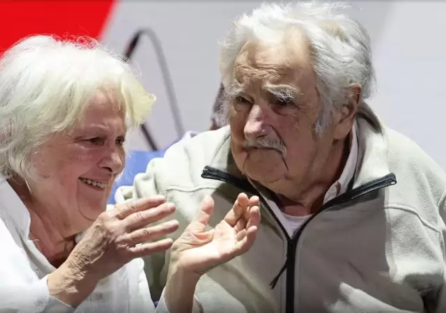 Jos� Mujica y Luc�a Topolansky comparten un matrimonio de 40 a�os.