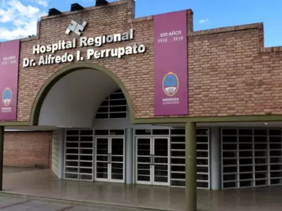 Las v�ctimas fueron trasladadas al hospital Perrupato de San Mart�n/ Fuente: Archivo