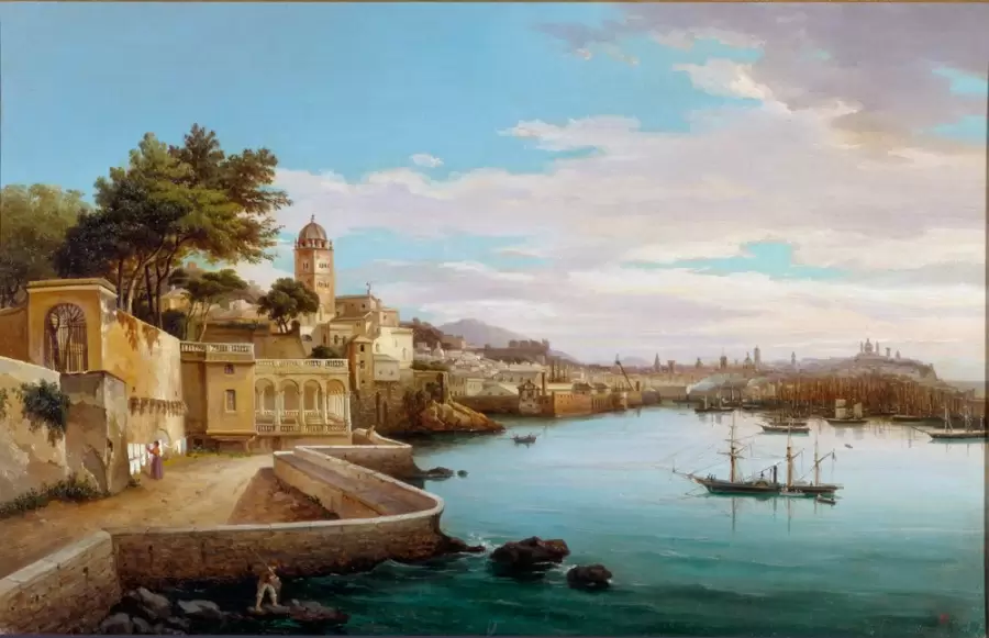 Puerto de G�nova, ciudad de donde parti� el religioso rumbo a Sudam�rica. (Imagen: web)