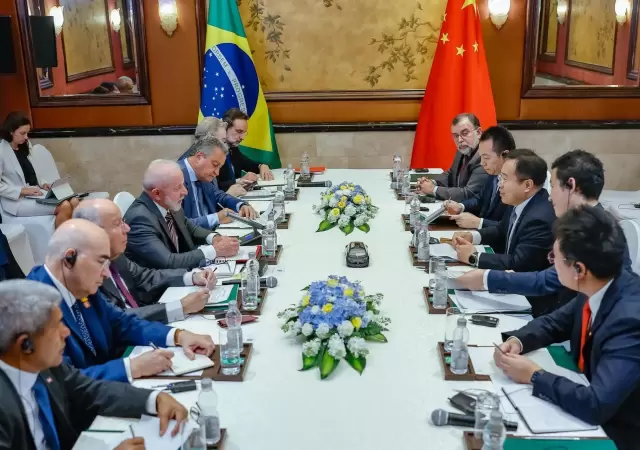 Reuni�n Brasil-China.