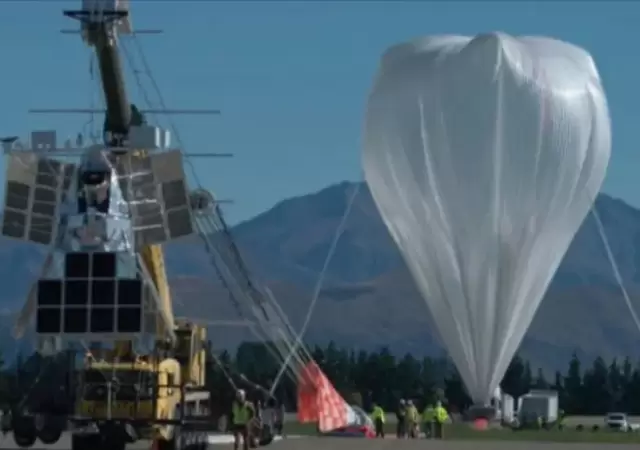 Cay� un globo aerost�tico en Chubut.