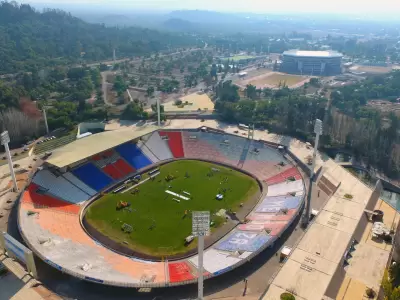 El Estadio Malvinas en la actualidad.