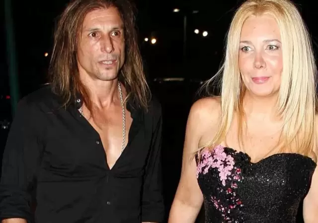 Mariana Nannis  y  Claudio Caniggia.