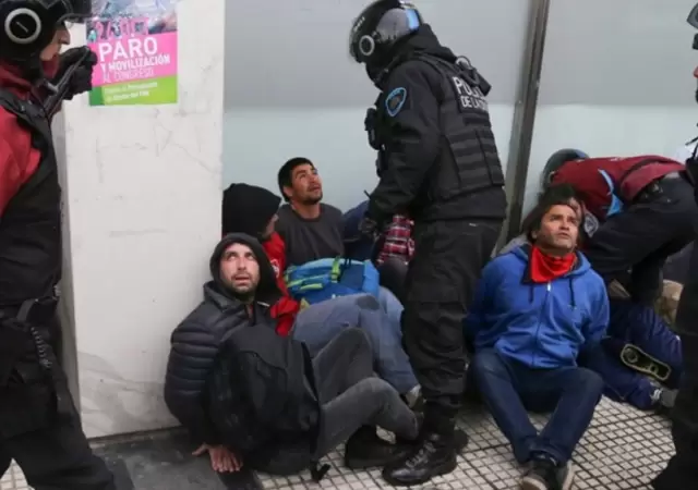 Extranjeros detenidos en flagrancia