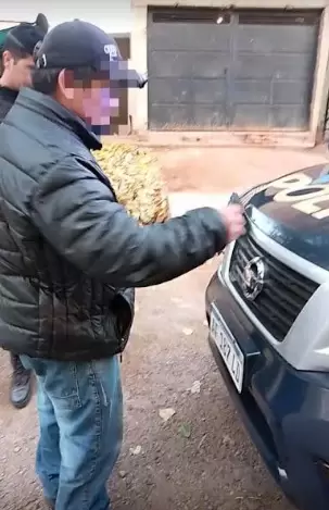 Hombre detenido