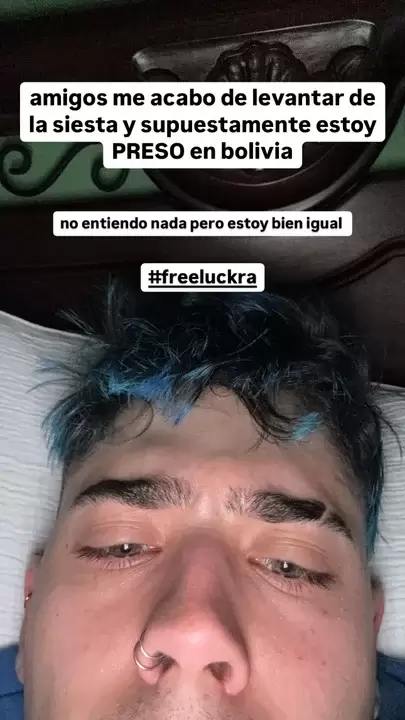 Luk Ra despert�ndose de la siesta