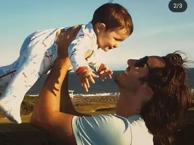El mensaje que le dedic� Benjam�n Vicu�a a su hija en Redes Sociales.
