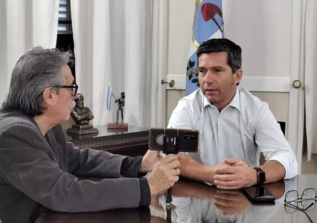 Titular de la C�mara de Diputados y presidente del Comit� Provincial de la UCR, Andr�s Lombardi.