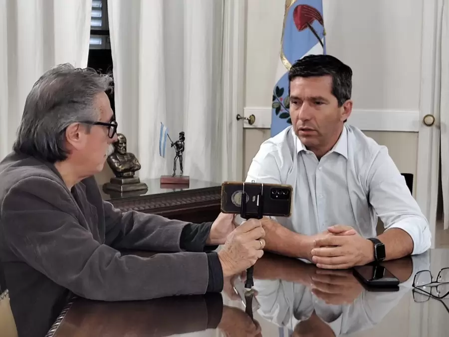 Titular de la Cámara de Diputados y presidente del Comité Provincial de la UCR, Andrés Lombardi.