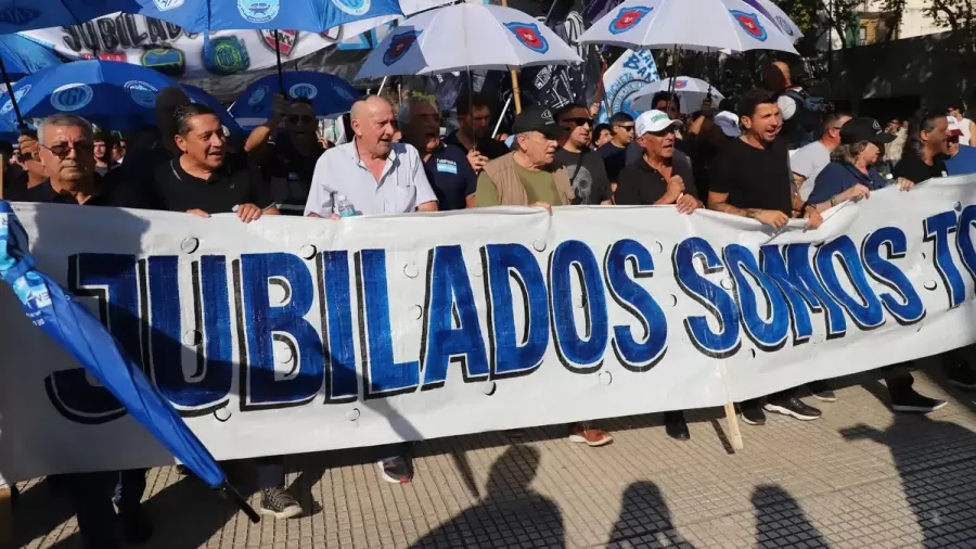 Permanente reclamo de los jubilados