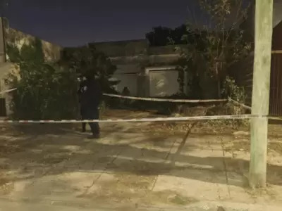 En esta vivienda fue hallado el cad�ver. (Foto: cronica.com.ar)