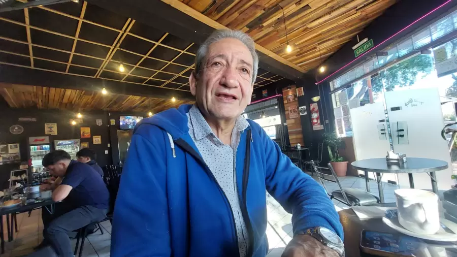 Hist�rico dirigente peronista Guillermo Amstutz.